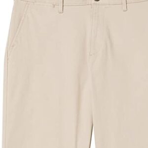 Amazon Essentials Men's Athletic-Fit Casual Stretch Chino Pant (Available in Big & Tall), Khaki Brown, 40W x 32L