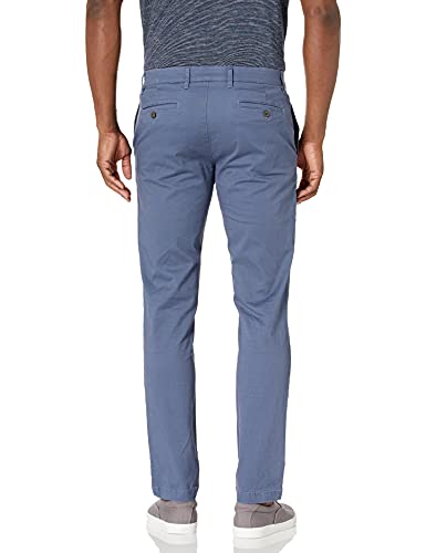 Amazon Essentials Men's Skinny-Fit Washed Comfort Stretch Chino Pant (Previously Goodthreads), Denim, 32W x 32L