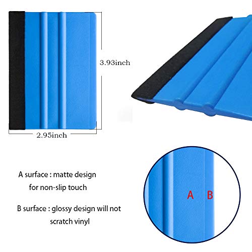 tiptopcarbon Wallpaper Smoothing Tool Kit Wallpaper Tools for Peel and Stick Contact Paper Hanging Vinyl Backsplash Window Film