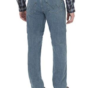 Wrangler Men's Performance Series 5 Pocket Regular Fit Denim Jeans - Mid Wash, Mid Wash, 36X32