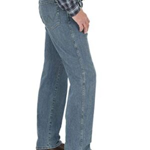 Wrangler Men's Performance Series 5 Pocket Regular Fit Denim Jeans - Mid Wash, Mid Wash, 36X32
