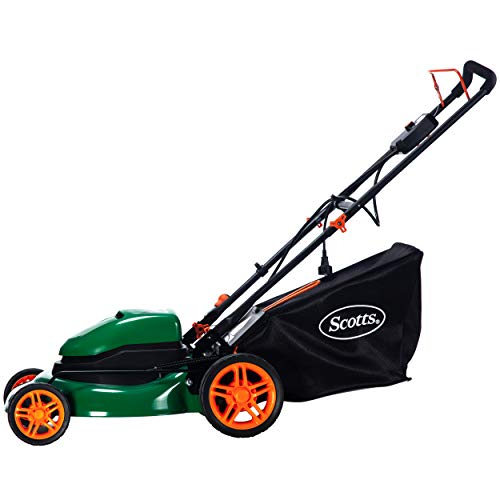 Scotts Outdoor Power Tools 50620S 20-Inch Steel Deck 12-Amp Corded Electric Lawn Mower, Black