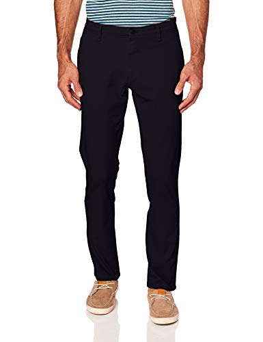 Dockers Men's Slim Fit Ultimate Chino with Smart 360 Flex, Black, 32W x 29L