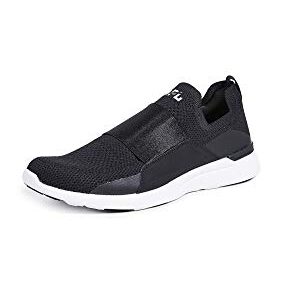 APL: Athletic Propulsion Labs Men's Techloom Bliss Running Sneakers, Black/Black/White, 14 Medium US