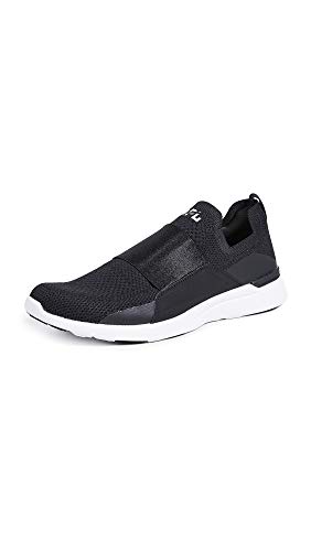 APL: Athletic Propulsion Labs Men's Techloom Bliss Running Sneakers, Black/Black/White, 14 Medium US