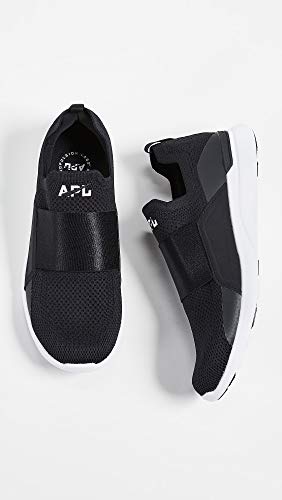APL: Athletic Propulsion Labs Men's Techloom Bliss Running Sneakers, Black/Black/White, 14 Medium US