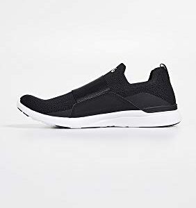 APL: Athletic Propulsion Labs Men's Techloom Bliss Running Sneakers, Black/Black/White, 14 Medium US