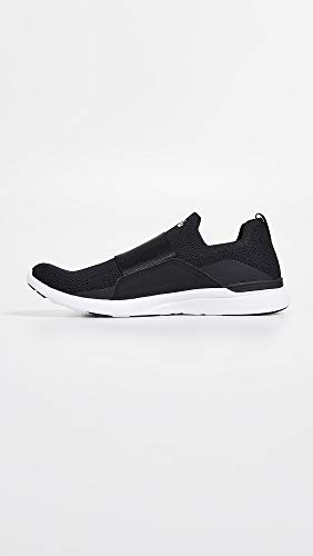 APL: Athletic Propulsion Labs Men's Techloom Bliss Running Sneakers, Black/Black/White, 14 Medium US