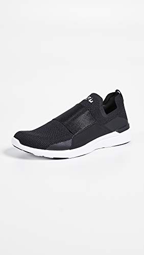 APL: Athletic Propulsion Labs Men's Techloom Bliss Running Sneakers, Black/Black/White, 14 Medium US