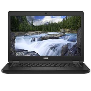 Dell Latitude 5490 - Intel Core i5 8th Gen Quad Core 8350U 1.7 GHz Processor - 16 GB RAM - 512 GB SSD - 14-inch Screen with Webcam -- Windows 10 Pro (Renewed)