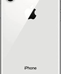 Apple iPhone XS, 64GB, Silver - Unlocked (Renewed)