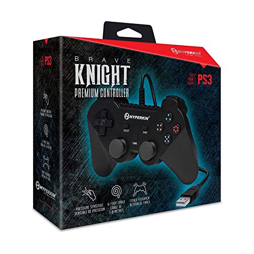 Hyperkin "Brave Knight" Premium Controller for PS3/ PC/ Mac (Black)