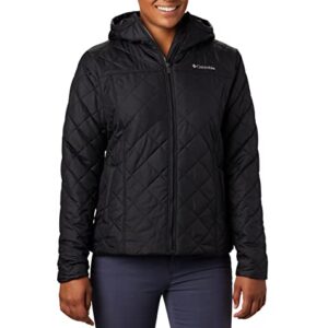 Columbia Women's Copper Crest Hooded Jacket, Black, 2X Plus