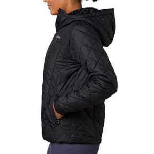 Columbia Women's Copper Crest Hooded Jacket, Black, 2X Plus