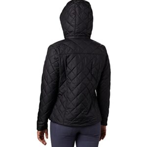 Columbia Women's Copper Crest Hooded Jacket, Black, 2X Plus