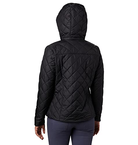 Columbia Women's Copper Crest Hooded Jacket, Black, 2X Plus