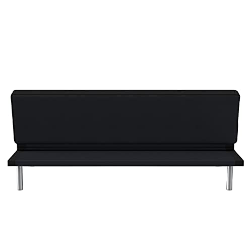 Serta Rane Convertible Sofa Bed, 66.1" W x 33.1" D x 29.5" H, Black
