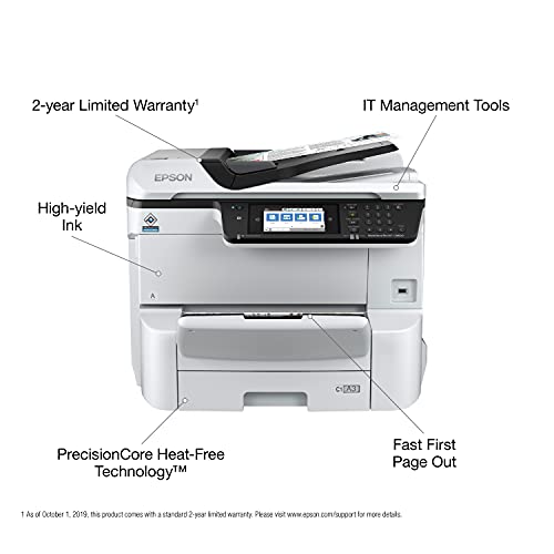 Epson Workforce Pro WF-C8690 A3 Multifunction Color Printer