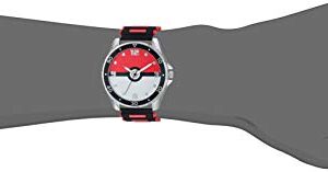 Pokemon Kids' POK9007 Analog Display Quartz Black Watch for Boys, Girls and Adults All Ages