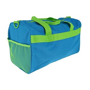 Boys Toy Story 18" Blue/Green Duffel Bag Standard