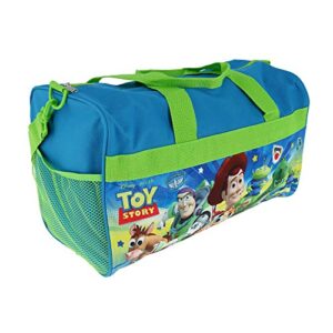 Boys Toy Story 18" Blue/Green Duffel Bag Standard