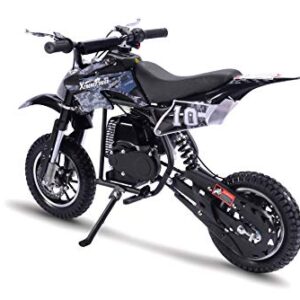 XtremepowerUS 49CC 2-Stroke Gas Power Mini Pocket Dirt Bike Dirt Off Road Motorcycle Ride-on (Pixel Dirt)