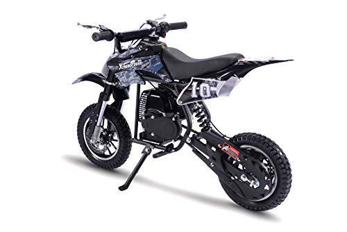 XtremepowerUS 49CC 2-Stroke Gas Power Mini Pocket Dirt Bike Dirt Off Road Motorcycle Ride-on (Pixel Dirt)