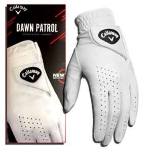callaway dawn patrol glove (left hand, medium, women's) , white