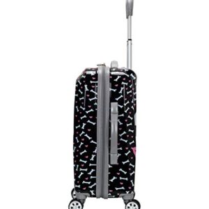 Rockland Vision Hardside Spinner Wheel Luggage, Assorted/Multicolor, Carry-On 20-Inch