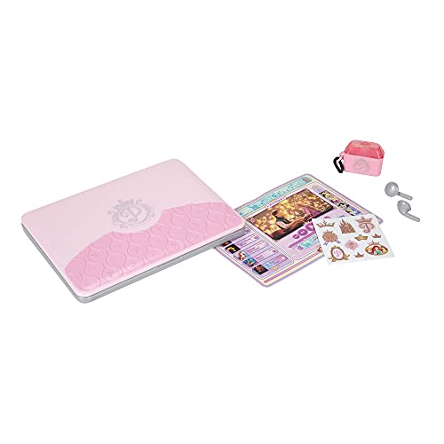 Disney Princess Style Collection Laptop with Phrases, Sound Effects & Music! Girls Toy Pretend Laptop