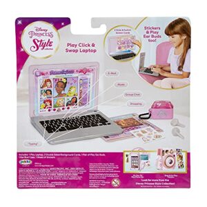 Disney Princess Style Collection Laptop with Phrases, Sound Effects & Music! Girls Toy Pretend Laptop