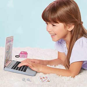 Disney Princess Style Collection Laptop with Phrases, Sound Effects & Music! Girls Toy Pretend Laptop