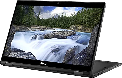 Dell Latitude 7390 2-in-1 Laptop, 13.3inch FHD (1920 x 1080) Touchscreen, Intel Core 8th Gen i7-8650U, 16GB LPDDR3, 256GB Solid State Drive, Windows 10 Pro (Renewed)