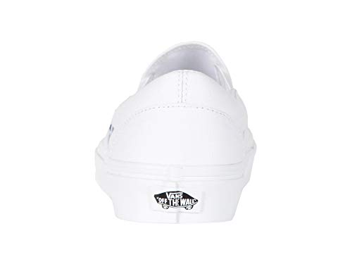 Vans Unisex Adults Classic Slip On Trainers True White, 9 Women/7.5 Men