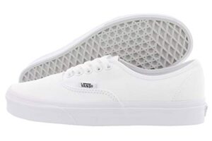 vans authentic unisex shoes size 5, color: true white