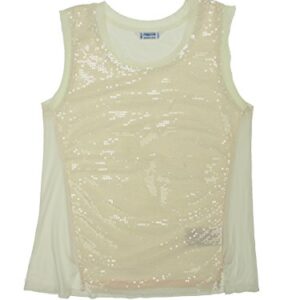 Mayoral 28-06066-052 - Sequins Tank top for Girls 18 Years Champagne