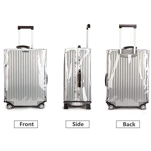 GigabitBest Luggage Protector Covers Suitcase Cover Protector PVC Luggage Case (24inch)