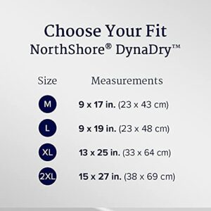 NorthShore DynaDry Supreme Liners, X-Large, Pack/28