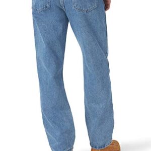 Rustler mens Classic Regular Fit Jeans, Stonewash, 36W x 32L US