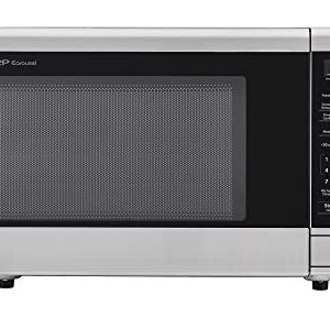 Sharp ZSMC2242DS, Stainless Steel Countertop 1200 Watt Microwave Oven, cu. ft, 2.2 CuFt