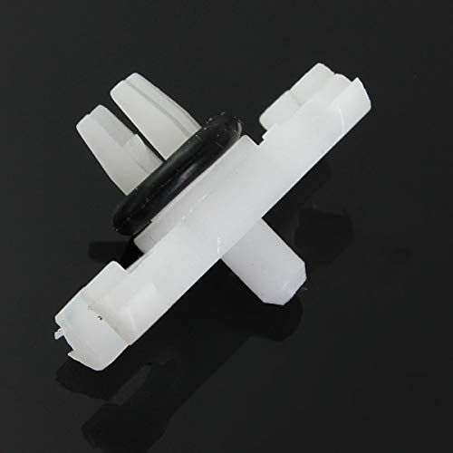 AutoE 10Pcs Top Roof Rain Gutter Moulding Trims Fastener Clips For BMW E46 1998-2014 51138204858 51134501967