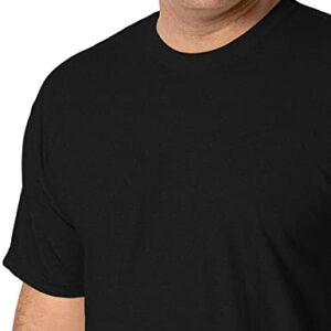 Comfort Colors mens Adult Short Sleeve Tee, Style 1717 T Shirt, Black, Large US
