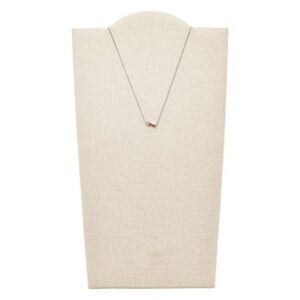 Fossil Women's Silver-Tone Necklace, Color: Silver (Model: JF03097998)