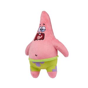 Alpha Group Spongebob Squarepants Officially Licensed Exsqueeze Me Plush - 11” Patrick with Silly Burp Sounds, 11 inches