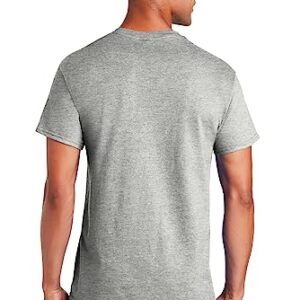 Gildan Men's Ultra Cotton T-Shirt with Pocket, Style G2300, 2-Pack, Sport Grey, Large