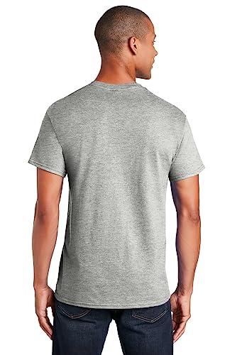 Gildan Men's Ultra Cotton T-Shirt with Pocket, Style G2300, 2-Pack, Sport Grey, Large