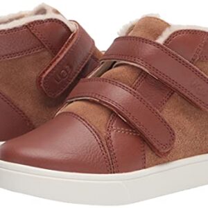 UGG unisex child Rennon Ii Sneaker, Chestnut, 11 Little Kid US