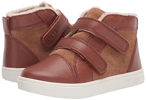 UGG unisex child Rennon Ii Sneaker, Chestnut, 11 Little Kid US