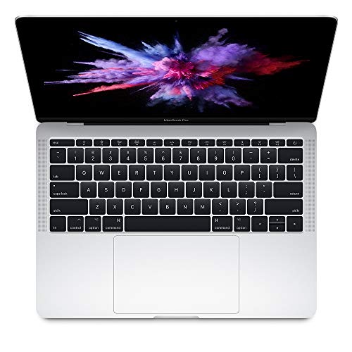 Apple 13.3" MacBook Pro (Mid 2017), 227ppi Retina Display, Intel Core i5 2.3GHz, 256GB PCIe SSD, 8GB DDR3, 802.11ac, Bluetooth, macOS Sierra, Silver (Renewed)