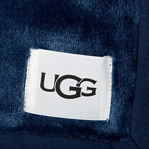 UGG Unisex-Adult Duffield Throw Ii Wearable Blanket, Indigo, One Size US